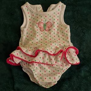 Absorba polkadot romper